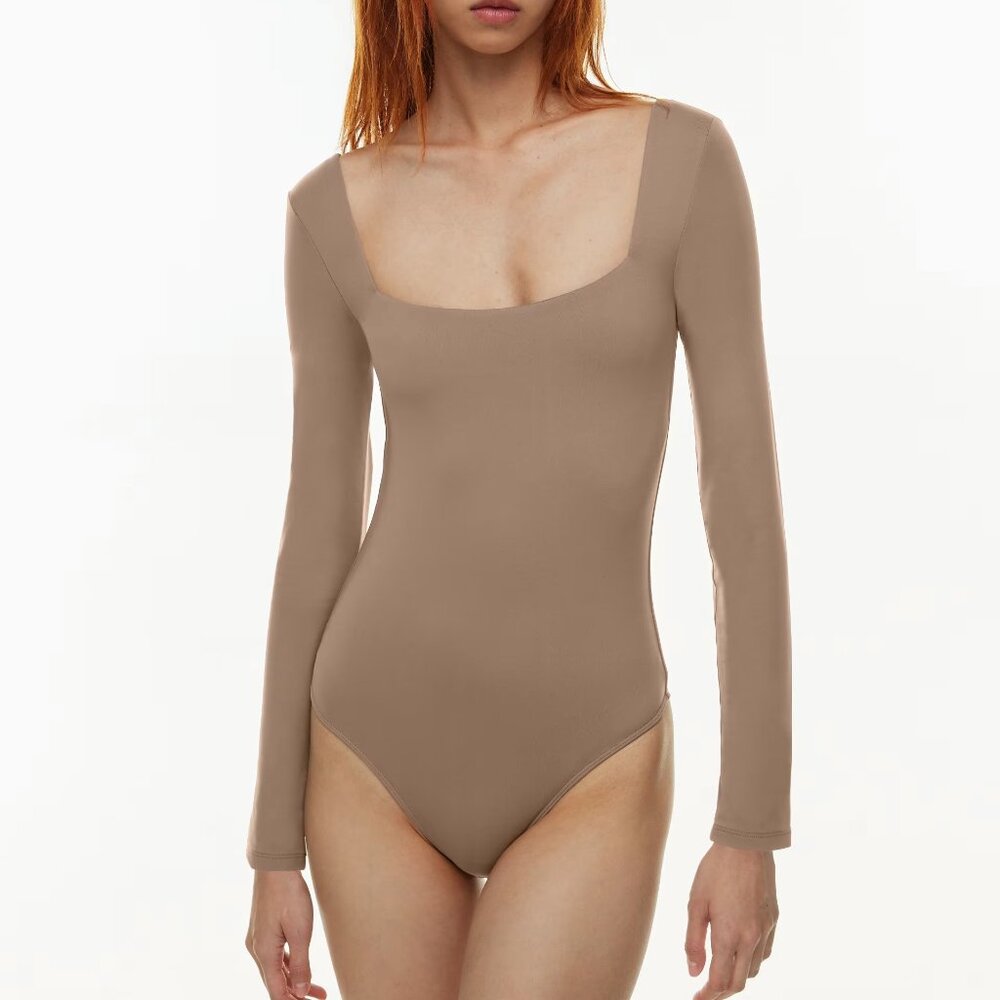 Aritzia Original Contour Squareneck Bodysuit